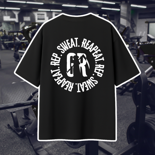 REP.SWEAT.REAPEAT OVERSIZE TEE